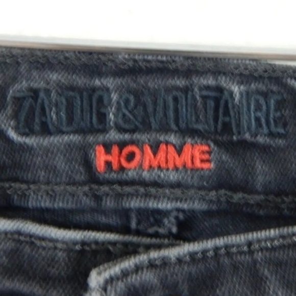 Zadig Voltaire Strokes Anthra Jeans - Picture 4 of 5